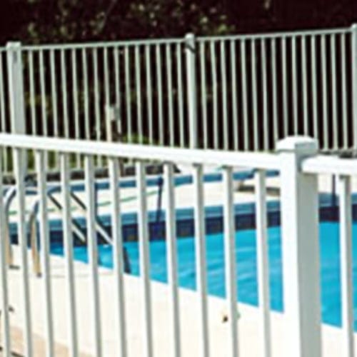 CAD Drawings Ultra Aluminum Mfg. Inc. Aluminum Swimming Pool Fences: UAF 200 Flush